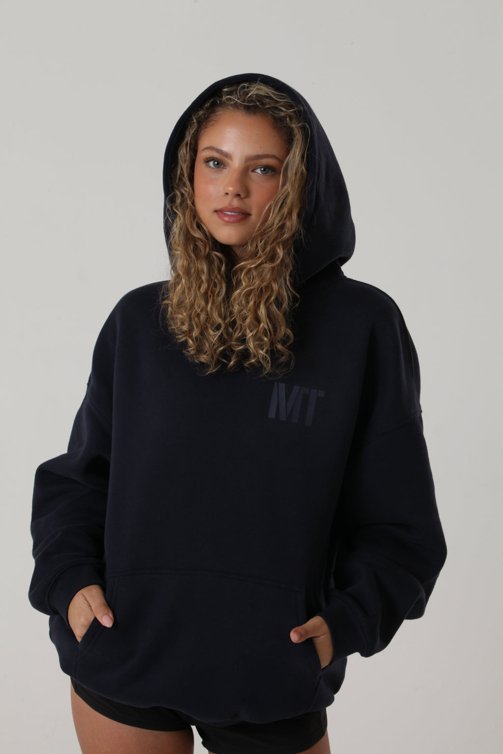 Mentality Tennis Hoodie Black