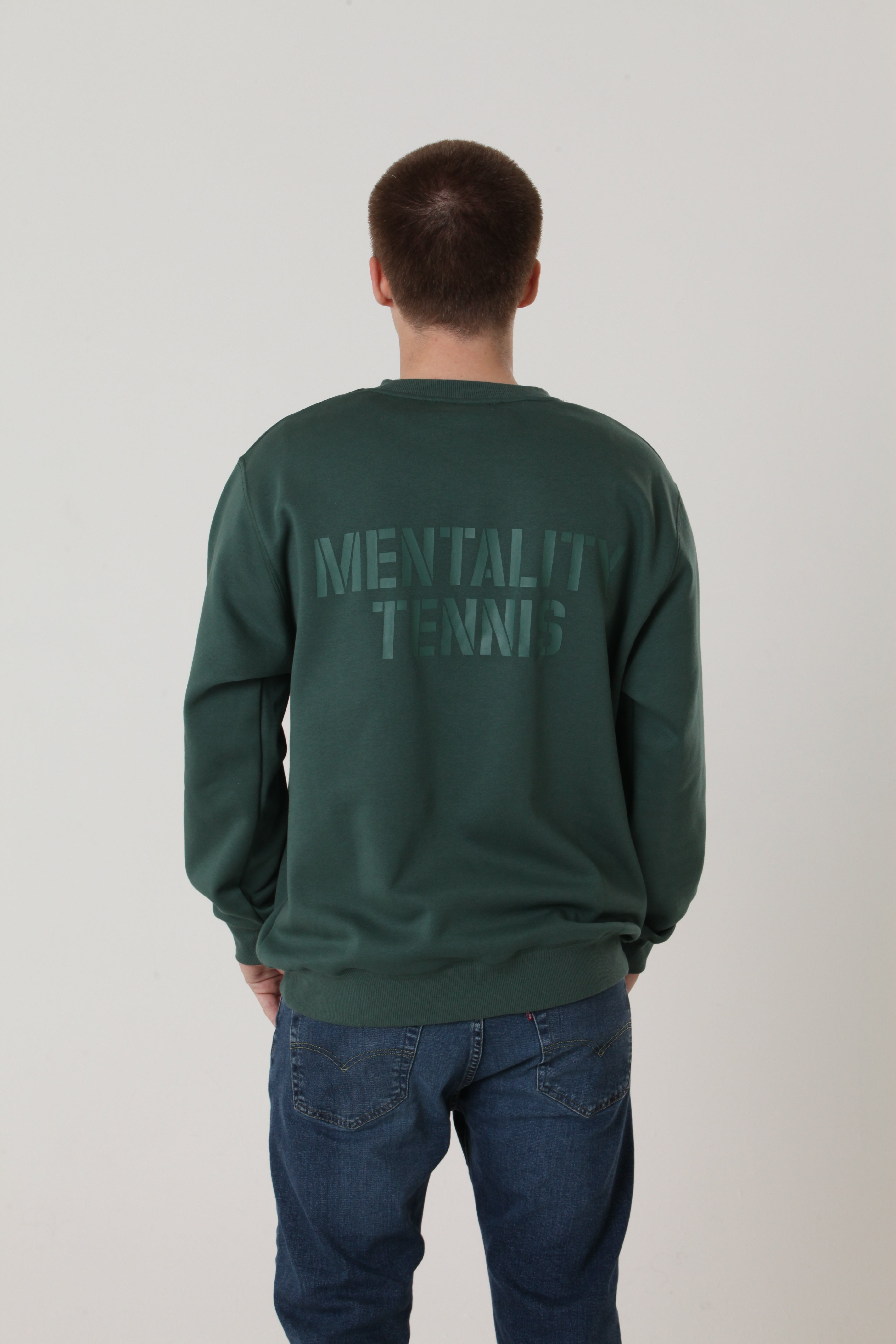Mentality Tennis Crewneck Green