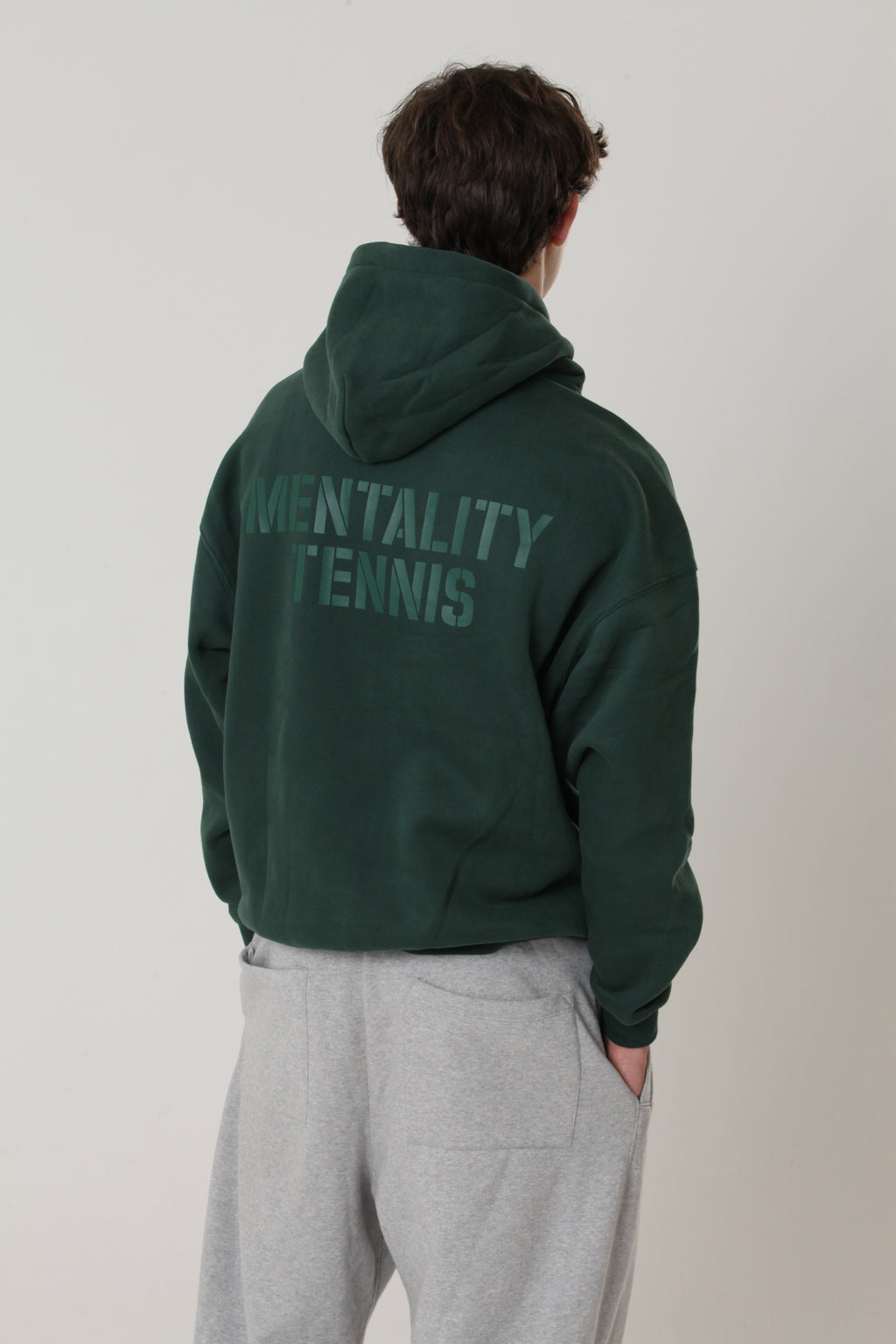 Mentality Tennis Hoodie Green