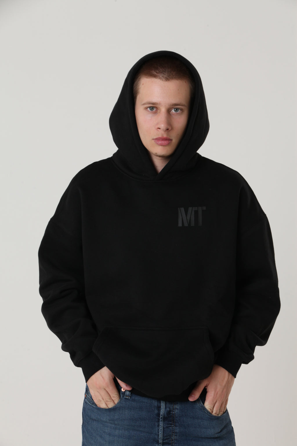 Mentality Tennis Hoodie Black