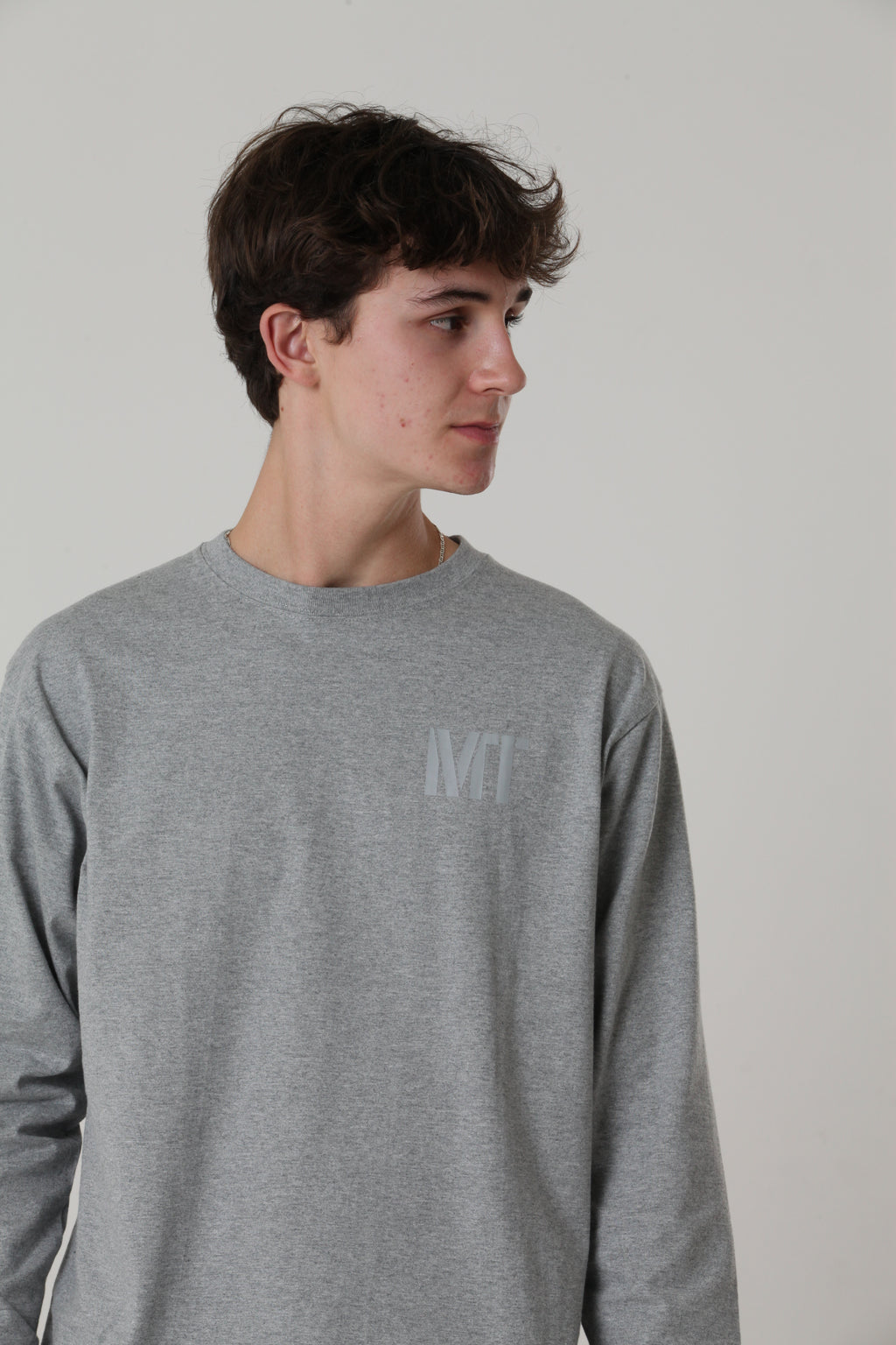 Mentality Tennis Longsleeve Gray