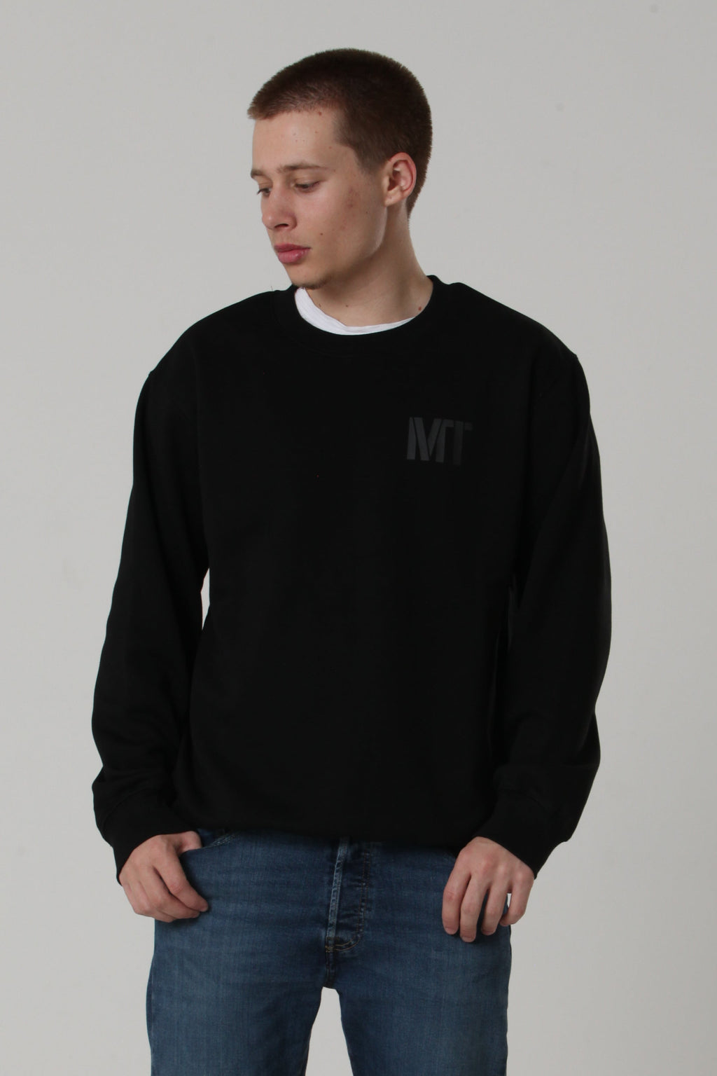 Mentality Tennis Crewneck Black